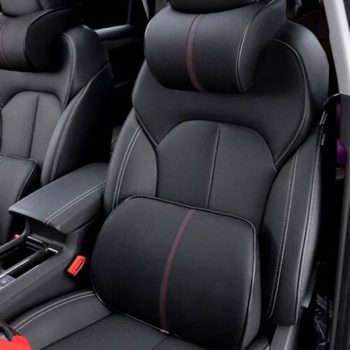 Car memory cotton head pillow neck pillow car headrest neck pillow waist pillow car High quality products wholesale