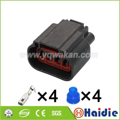 Free shipping 2sets auto 4pin plug E-3166WPT-1339 3U2Z-14S411-SPC waterproof wiring harness cable connector