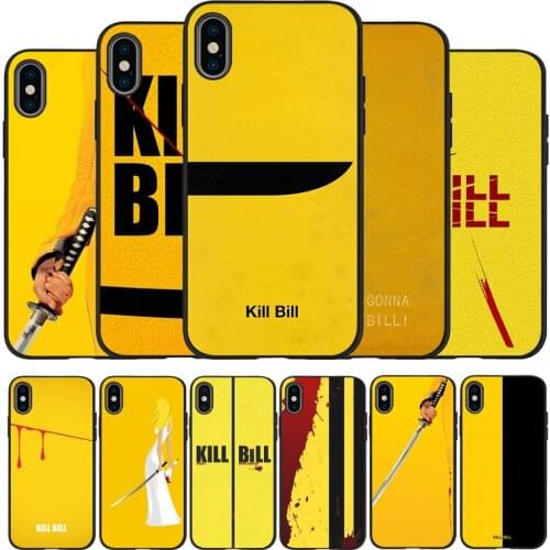 Kill bill black Phone Case For iPhone 11 XR XS Max 7 8 6 6S Plus 5 5S SE 2020 Back Cover For iPhone 11 Pro Shell