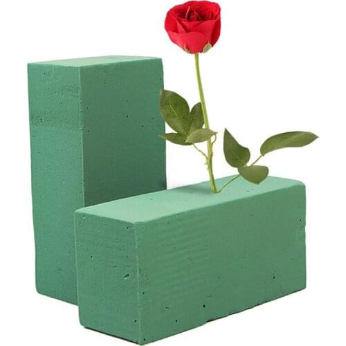 Floral Foam Brick Absorbent Flower Mud Flower Holder For Wedding Florist Fresh Flower Arranging Design DIY Crafts Supplies