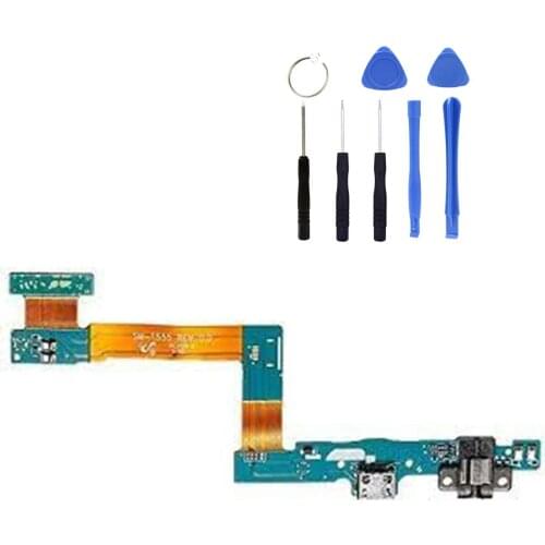 FOR Samsung TAB T555 Charging Port Jack Dock Plug Connector Charge Board Flex Cable Mobile Phone Parts