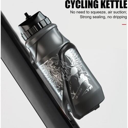 ENLEE Cycling Water Bottle 500ml Leak-proof BPA-free Plastic Outdoor Sports Mountain Bike Bicycle Kettle Camping Drinking Cup