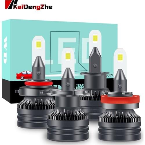 Canbus Car Headlight H4 Hi/Lo Beam LED H7 H1 H3 H8 H9 H11 9005 9006 9012 HIR2 90W 12000lm 6000K Auto Headlamp Fog Light Bulbs