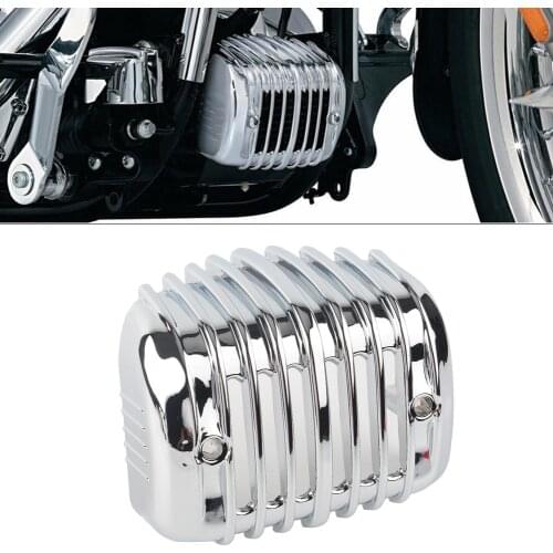 Motorcycle Voltage Regulator Cover Chrome Fairing For Harley Softail Springer 2001-09 & Softail 2001-2017 FXS FXSB FLSTSB FXSTC