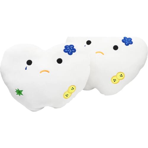 Teeth Shape Gift Cute Lovely Tooth Shape Pollow for Kid Children Comfortable Relaxing Cartoon Gift