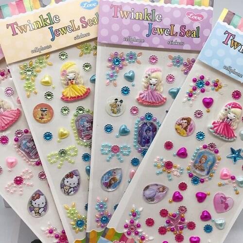 Child Gilding Reward Flash Sticker Teacher Praise Label Award Five-pointed Star Gold Sticker Self-adhesive Sticker