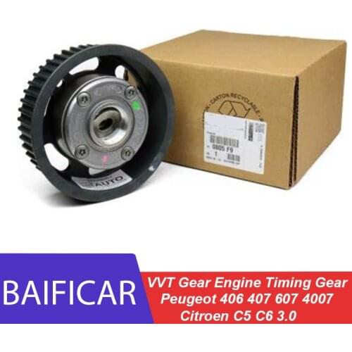 Baificar Brand New Gneuine VVT Gear Engine Timing Gear 0805F9 For Peugeot 406 407 607 4007 Citroen C5 C6 3.0
