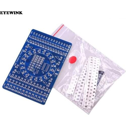 CD4017 Rotating LED SMD NE555 Soldering Practice Board DIY Kit Fanny Skill Training Electronic Suit