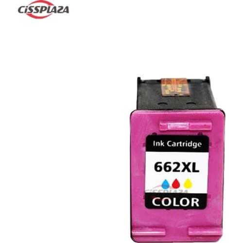 CISSPLAZA 1pc compatible for hp662 XL Tri-color Ink Cartridge for Deskjet 1015 1515 2515 2540 2545 2645 3515 3545 4510 4515