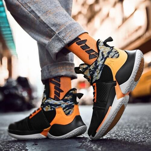 New Sneakers Women Men Basketball Shoes Male Gym Sports Shoes Basket Homme 2019 New Winter Sneakers for Men Plus Size #35-45