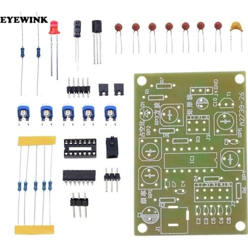 ICL8038 Function Signal Generator Kit Multi-channel Waveform Generated Electronic Training DIY Spare Part 3.0 - 4.9 Inches