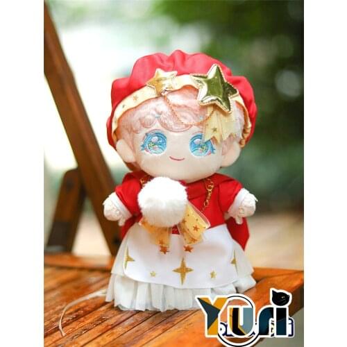 Original Cloak Hat Skirt Wing Suit Costume Handmade Outfit For 20cm Doll Clothes Clothing Toy Accessories Mouse Cute Gift OM C