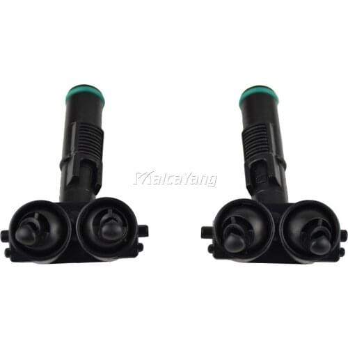 Pair of Front Bumper Headlight Headlamp Washer Nozzle For Maz da 3 Axela BK 2003-2008 5-Door BP4K-51-8H1B BP4K-51-8G1B