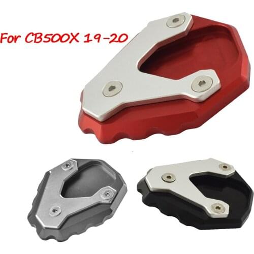 For Honda CB500X CB500 X CB 500 X 2019-2020 Motorcycle Kickstand Foot Side Stand Extension Enlarge Pad Support Plate