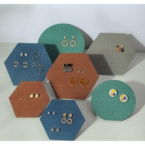 Colorful earring holders earing stand for jewelryJewellery holder jewelery organizer jewellery display case Tray Erasel Rack