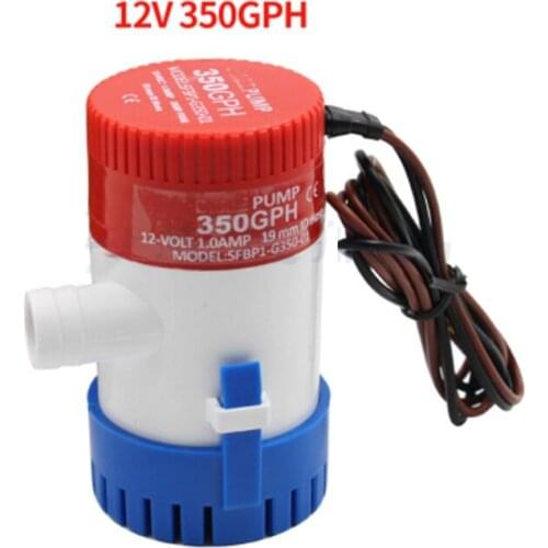Submersible boat electric bilge pump outlet boat pump cruise drain pump marine accessories