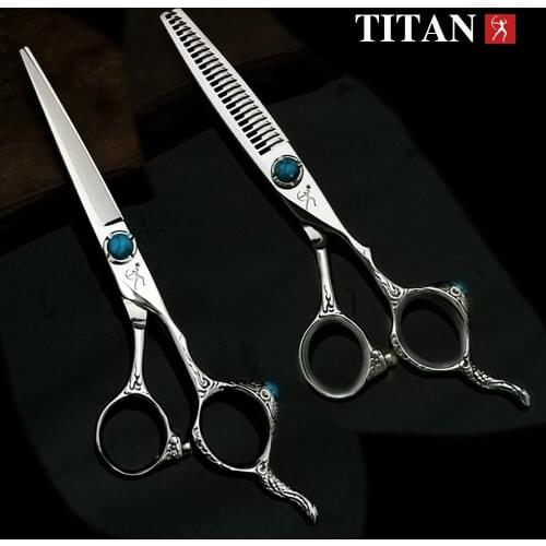 Titan professional barbershop scissors cut scissors salon hair scissors japan vg10 steel New design