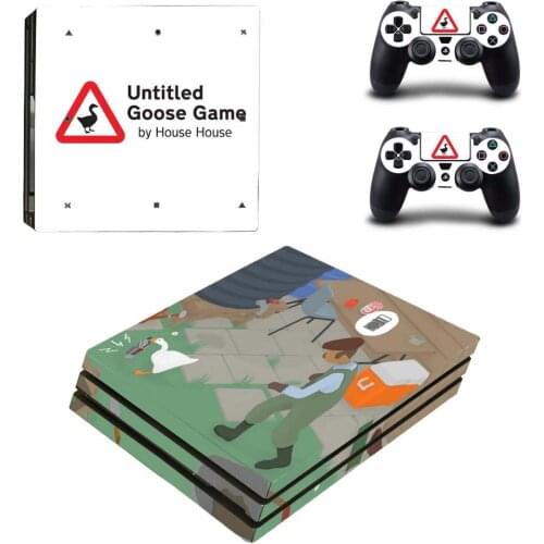 Goose Style PS4 Pro Skin Sticker for Sony Playstation 4 Pro Console & 2 Controllers Decal Vinyl Protective Skins Style 8