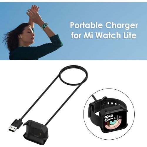 Smart Charging Cable Charge Base Station Charger for Xiaomi Mi Watch Lite Redmi Watch USB Charging Cable Cord Cradle Dock