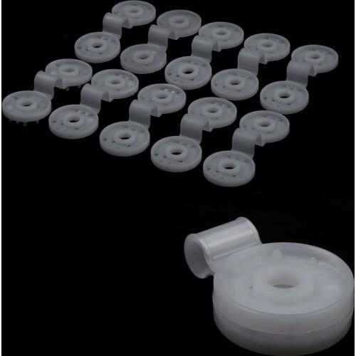 10pcs Sunshade Net Clip Garden Tools Greenhouse Shade Cloth Fix Clamp Plastic Grommet Fence Netting Installation Hook