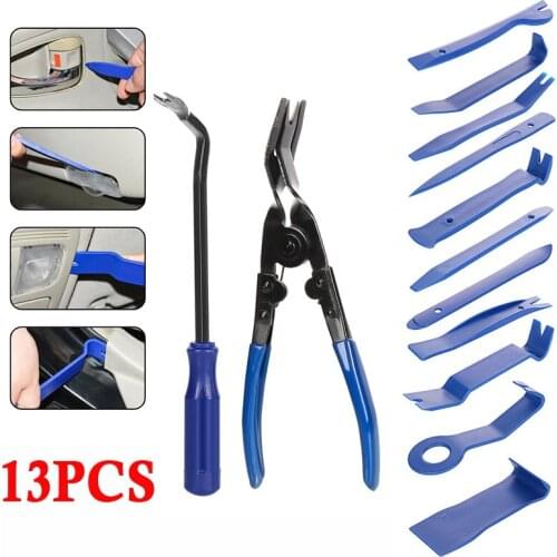 13pcs Automatic Trim Removal Tool Kit Car Audio Conversion Disassembly Tool Set