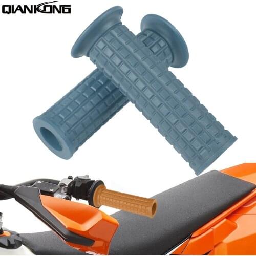 25/28MM OR 22/24MM Rubber Handle bar Hand Grips For Kawasaki NINJA 250 300 R NINJA250 ZX250R SX 125 EXC 450 200 390