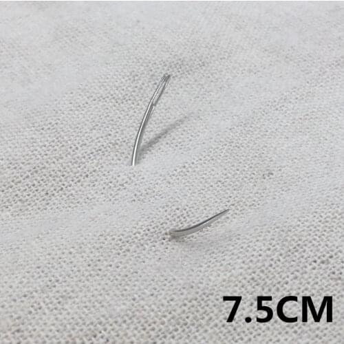 50pcs C TYPE shape weave machine Sewing Pins Tools 7.5cm