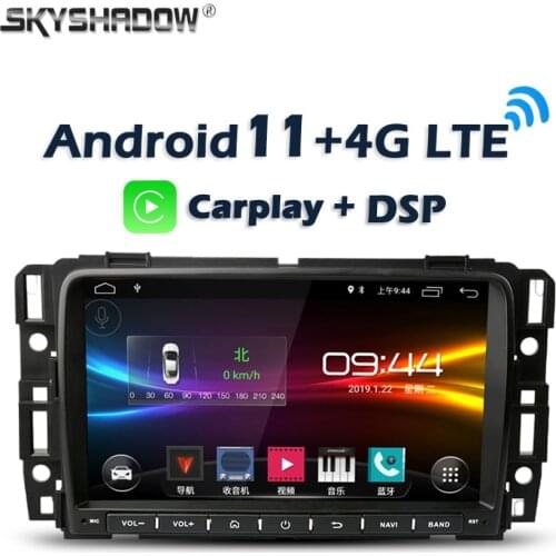 360 6G+128G Carplay DSP Android 10.0 IPS Car DVD Player GPS WIFI Bluetooth RDS Radio For Buick Enclave GMC Yukon Tahoe 2007-2016