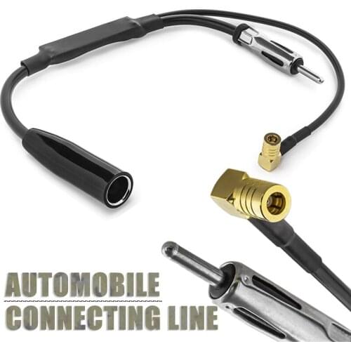 1PC Car Radio DAB+Antenna Splitter Adapter Cable for JVC Kenwood Sony Alpine Auto Radio Adapter Cable Replacement Parts