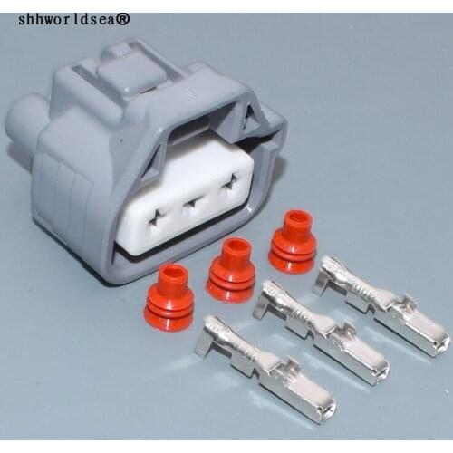 Worldgolden 3pin 2.2mm for Toyota water wiper motor plug auto waterproof cable connector 6189-0193