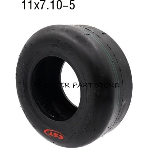 CST 11x7.10-5 Tyres Fit for Go Kart Knobby Scooter ATV Beach Car Accessories Quad Spare Parts