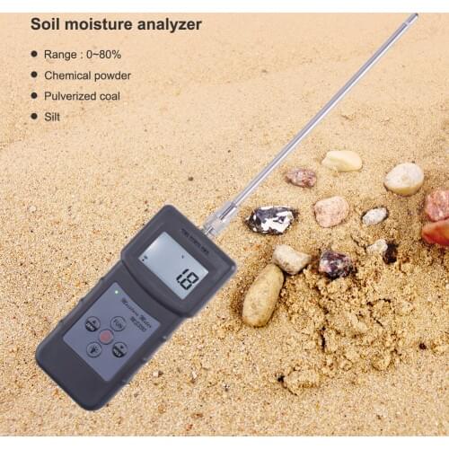 Measuring Range 0-80% MS350 Portable Digital Capacitive Chemical raw materials Moisture Meter