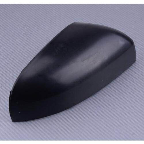 DWCX ABS Black Car Right Side Wing Door Mirror Cover Casing 39979062 Fit For Volvo S60 S80 V70 2004 2005 2006