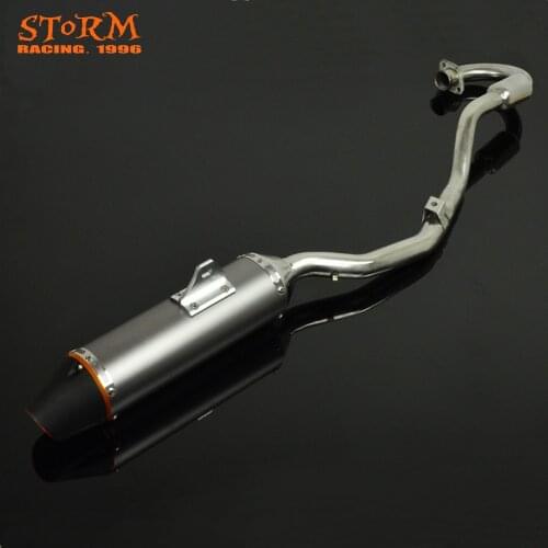 Complete Rear Exhaust Pipe Muffler Silencer System For Honda CRF230F CRF150F CRF 230F 150F 2003-2013