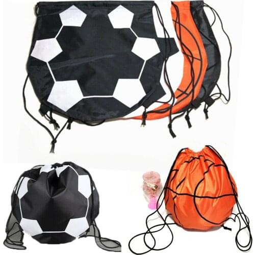 Largest Supplier Polyester Round Football Bag Receiving Bag Drawstring Bag