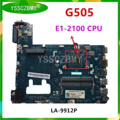 VAWGA/GB LA-9912P Motherboard for Lenovo G505 notebook motherboard 90002972/90003032 ( with AMD E1 CPU ) DDR3 100% test work