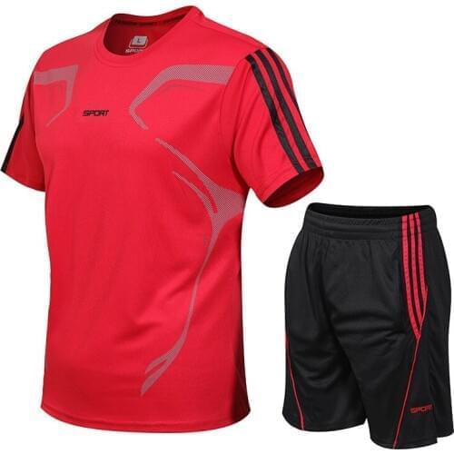 Men Sportswear Suit Tracksuit Gym Fitness Compression Sports Suit Fitness & Body Building Clothes Running Jogging Sport Wear