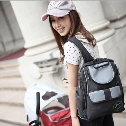 New Style popular New Arrival Free Shipping Fashion Baby Diaper Bag Backpack Multifucntional Mommy Bags Waterproof Nappy Bags