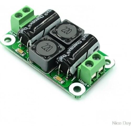 0-50V 4A DC Power Supply Filter Board Class D Power Amplifier Interference Suppression Module Car EMI Suppression Control Panel