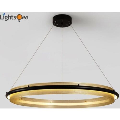 Post-modern light luxury round honeycomb pendant lamp Nordic minimalist living room dining room model pendant lights
