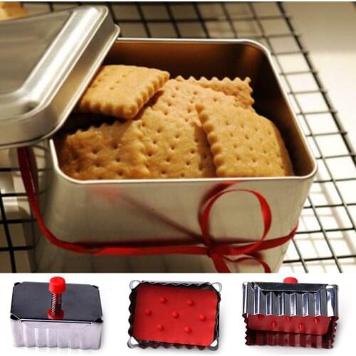 Practical Stainless Steel Cookie Mold Pressed Cookie Cake Pastry Cutters Household DIY Fondant Pastry Making Tools Baking Mould