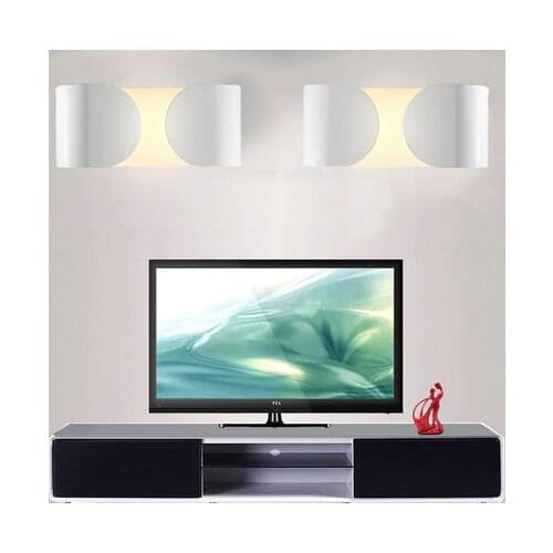 Simple Modern LED Wall Light Fixtures For Home Indoor Lighting Fashion Creative Wall Sconce Bedside wall Lamps Lampara Pared