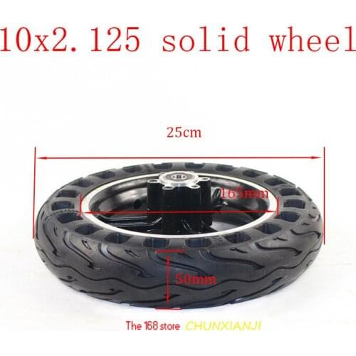 Size 10x2.125 honeycomb Solid Tire for self balancing electric scooter self Smart Balance 10inch 10*2.125 Non-inflatable tyre
