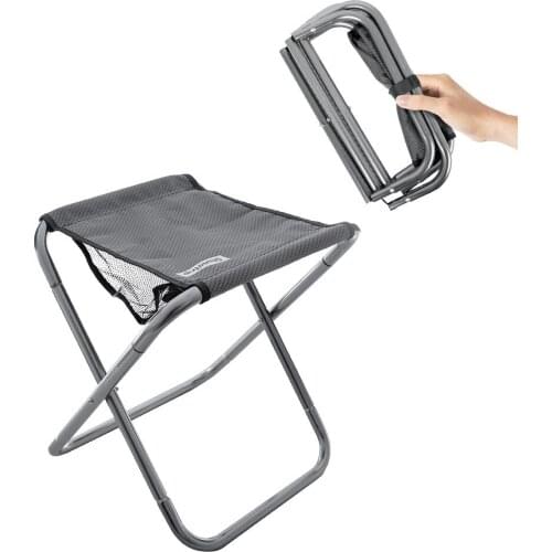 Outdoor Camp Hiking Picnic Foldable Portable Chair Lightweight Collapsible Fishing Stool for Camping Painting Survival Training