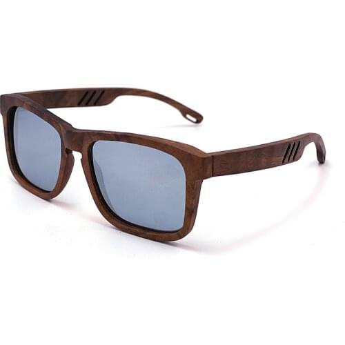 Better For Wood 2020 Mens Sunglasses Polarized Walnut Wooden Sun Glasses Women Brand Design Driving Shades Handmade