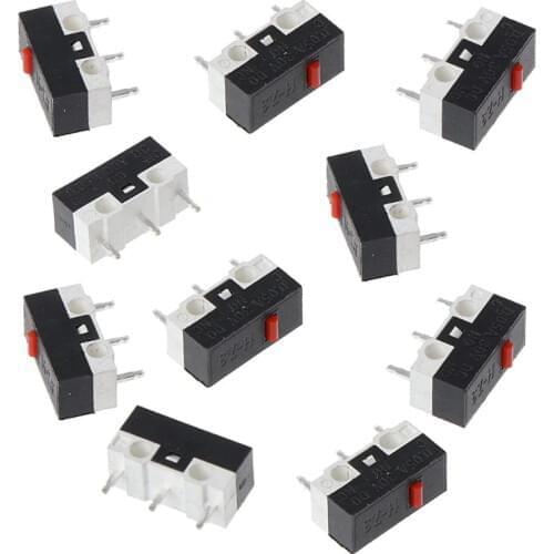 10PCs Button Switch Mouse Switch 3Pin Microswitch For RAZER Logitech G700 Mouse ZY119