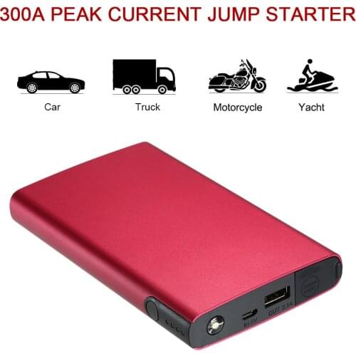 2.5L Car Jump starting device Auto Battery Booster Kit jump starter power bank battery splitter with Smart Charging Port