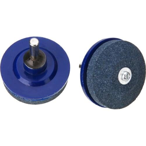 2pcs Faster Grinding Drill Sharpener Lawnmower Rotary Drill Blade Garden Mower Abrasive Tools