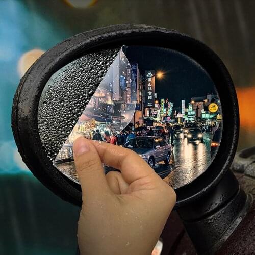 For MINI Cooper Countryman Car Body Creative Rain Film Full Screen High Definition Rear View Mirror Anti Fog Film Sticker