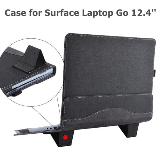 Case for Surface Laptop Go 12.4 Inch Stand Protective Cover for Microsoft Surface Laptop Go 12.4 Laptop Sleeve Case